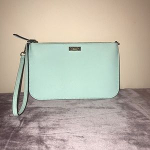 Light teal Kate spade wristlet